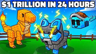 $0 to $1 Trillion in 24 Hours Using the RAREST Mutated Pets on Grow a Garden