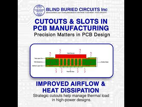 ✂️ Precision-Cut: Why Cutouts & Slots Matter in PCB Design  #CutoutsAndSlots #RigidFlex