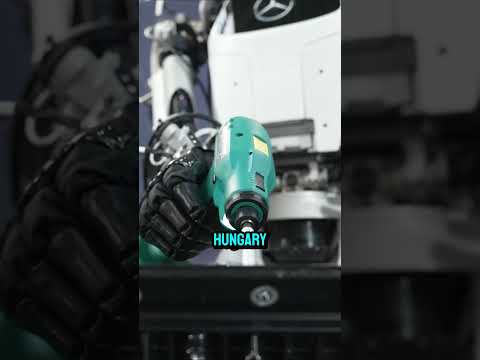 Mercedes-Benz is Building Robots?! 🤖🚗 #shorts