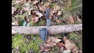 MINI CUCHILLO TACTICO DE DEFENSA PERSONAL BOKER PLUS LITTLE DVALIN. VIDEO EN ESPANOL