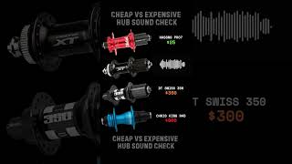 🤑 $25, $100, $300, $600 Hub Sound Check: HASSNS PRO7, SHIMANO DEORE XT, DT SWISS 350, CHRIS KING R45