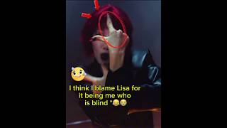#blackpink #lisa #futw I think this time I have become stupid 😂💝 im sorry lia I saw you badly 😭🎀