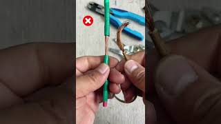 Use this box to avoid sparking #electronic #wiring #wiringtips