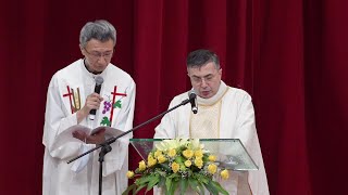 黃敏正主教晉牧：教廷駐華代辦馬德範蒙席致詞