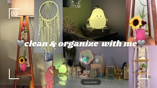 Clean & organize with me|Room Reset | Spraying Peace & Creating Calm|#cleaning#slowlife #cozycorner