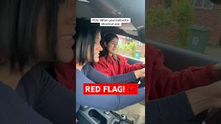 Next Instructor! #driving #instructor #pov #fyp #redflags #red #funny #car #test ​⁠@ellawillstv