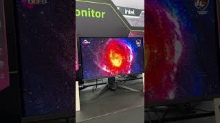 Some of the monitors at the ASRock booth at #computex2025  #gaming #desksetup #gamingpc