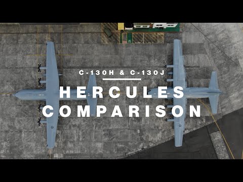 Hercules comparison (C-130H and C-130J) | Royal New Zealand Air Force