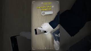 Electronic chip inspection #electronics #chips #circuits #DIY #viral #quarktwin