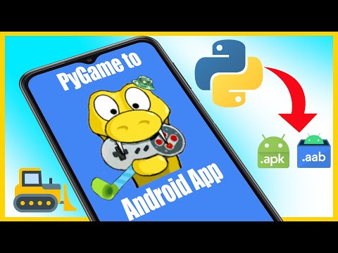 Python PyGame to Android App: How to make .apk and .aab files with Buildozer Full Tutorial