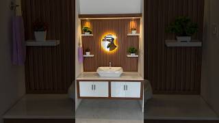 Custom Aluminium Wash Basin Cabinet #aluminium #kerala #newhome  #washbasincabinet