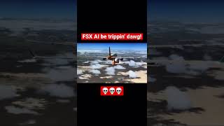 This is the craziest FSX AI glitch I’ve seen! 💀💀💀
