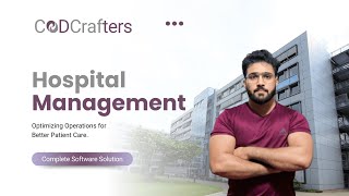Best Hospital Management System | CODCrafters | Usman Ghias