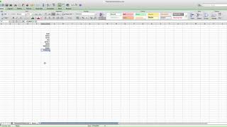 How to add in excel