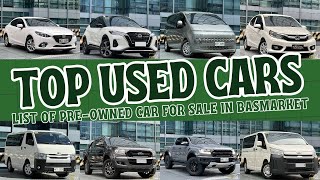Second Hand Quality Used Cars in Philippines | List of Pre-owned Car for Sale in Basmarket