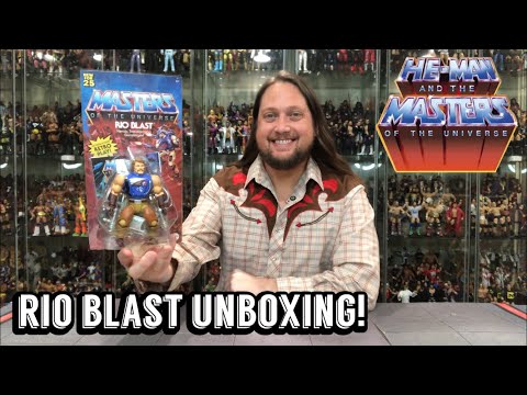 Rio Blast He-Man & The Masters of the Universe Unboxing & Review!