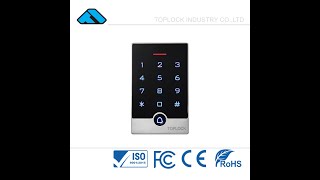 TOPLOCK waterproof access control keypad (testing under water)