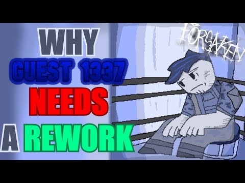Why Guest Is The MOST Poorly Designed Character In Forsaken | ROBLOX Video Essay