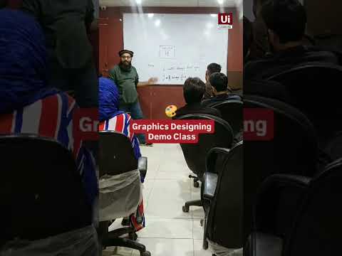 Our students are all set in the Graphics Designing Course Demo Class!
