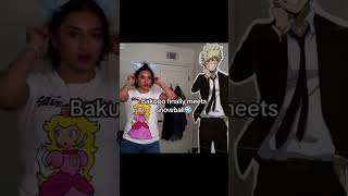 Bakugo meets snowball