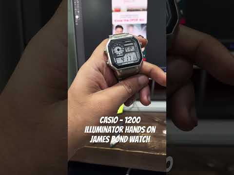 Casio 1200wh james bond watch hands on #casio #watch #casio1200 #casiowatch #dailywatch #watchfinder