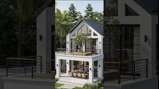 Modern Dream Home Design with Stunning Balcony
