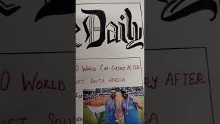 Newspaper #projectideas#schoolproject#creativeprojects#newspapercraft#project#newspaper#creativity