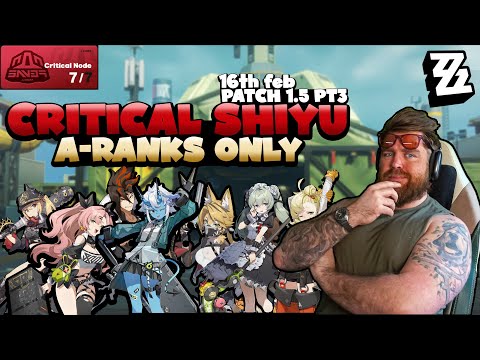 Critical Shiyu Full Clear w Only A-Rank Patch 1.5 Carry Corin, Soukaku | Zenless Zone Zero | Hako