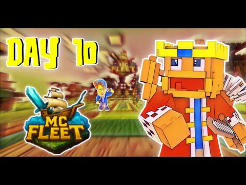Day 10/365 of grinding mc fleet | memebership gift | server public hogya or problem hogyi