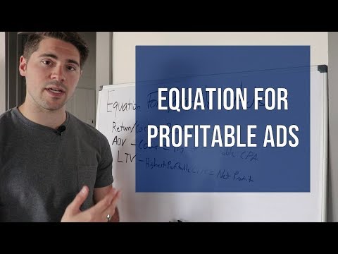 The Equation For Profitable Facebook Ads