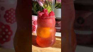 This Raspberry & Mango Sorbetto Fizz by ​⁠@violetcooksthings is a must try! #recipe #driscolls