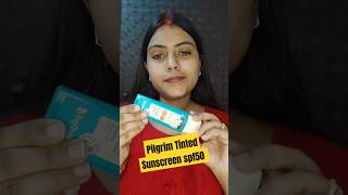 Testing Pilgrim Tinted Sunscreen | #summer #skincare #spf #tintedmoisturizer