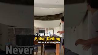 Ceiling lighting design without false ceiling #BudgetLighting #HomeImprovement #ModernHomeDesign
