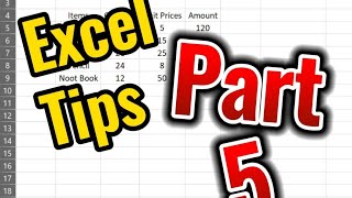 Excel tips part 5 | Try This Excel tips #excel #reels #msexceltips #msexceltutorials