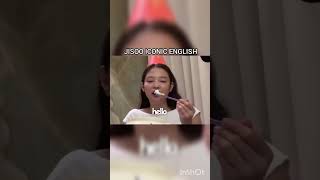 Jisoo iconic English 🤣 #blackpink #aestheic #blinkblackpink #kpop #blink #jisooedit#sooyaaa__