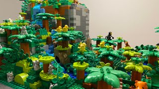 LEGO Duplo Animals - Jungle Waterfall