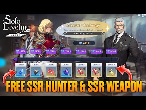 NEW REDEEM CODES & FREE SSR HUNTER & SSR WEAPON! (Solo Leveling ARISE)