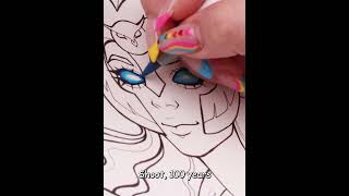 Drawing Athena from The Epic Musical