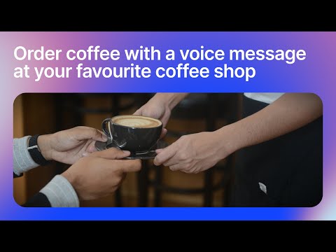 SmVend Voice Assistant: Сoffee at your favourite café