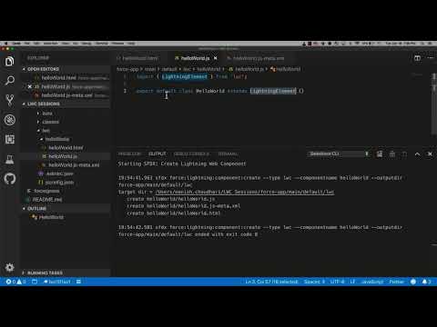 LWC Component Bundle | LWC Development Course Preview