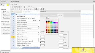 ACCA Practice Platform - Spreadsheet Tips