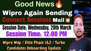 Big Update: Wipro Connect Sessions 2024 | Wipro Onboarding Update | NGA Pre-skilling Training | Wilp