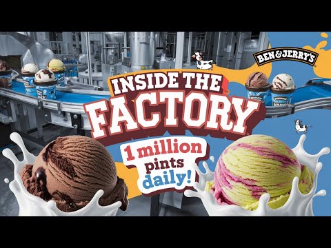 Inside the Ben & Jerry’s Factory: How a Million Pints Are Made Daily