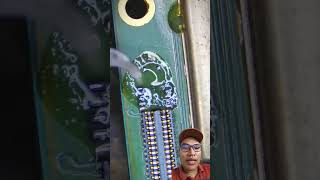 unique way to repair a broken connector #soldering #smartphone #battery #repair #pcb #india #fyp