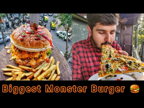 Can You Eat This 5 Kg Monster Burger ||  Giant Burger || American Connection