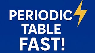 🧪🔥 Learn First 20 Elements of Periodic Table in 3 Minutes | Easy Mnemonic Trick!