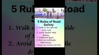 Rules of Road Safety #youtube #health #shorts
