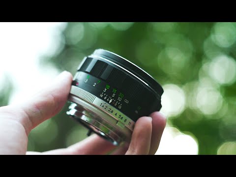 This Vintage Lens Has A SECRET and is Under $100 - Minolta 58mm 1.4 Review/Explained