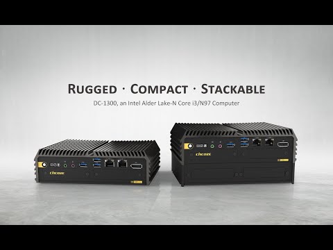 CINCOZE | DC-1300 | Rugged, Compact, and Stackable