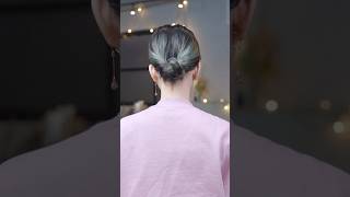 【１分アレンジ】くりりんぱしてぇ束を結ぶまとめ髪#簡単アレンジ #セルフアレンジ #hairstyle #hair #ミディアムヘア #髪型 #まとめ髪 #大人カジュアル #大人かわいい